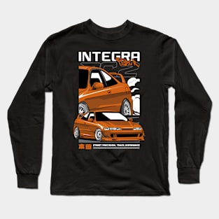 Integra Type R DC2 JDM Car Long Sleeve T-Shirt